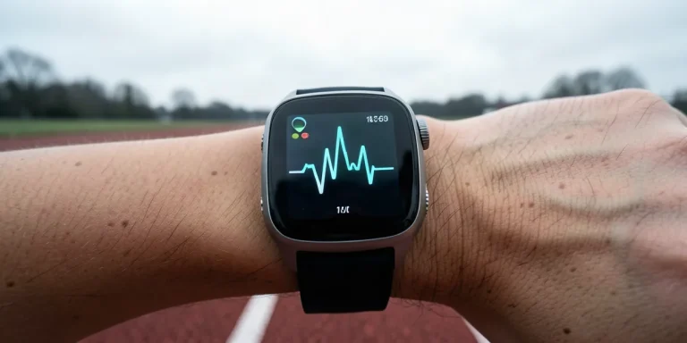 Hero illustration for the article “Health Technologies: How Wearable Devices Are Changing the Approach to Fitness”