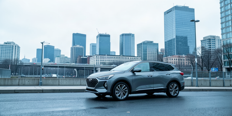 Иллюстрация к статье «Новый электромобиль от Hyundai получил положительные отзывы в России»
