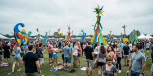 Hero illustration for the article “Summer Art Festivals: How They Contribute to the Development of Local Communities”