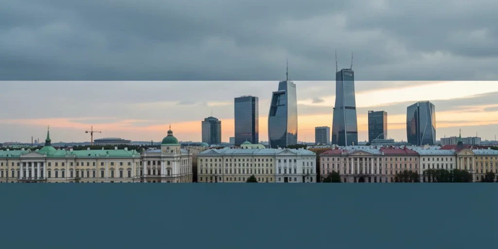 Illustration for the article “Opening of a New Tourist Route Featuring Architectural Landmarks in St. Petersburg”