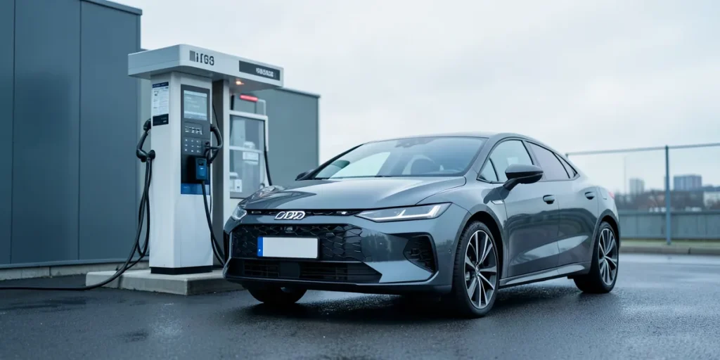 Иллюстрация к статье «Nissan анонсировал электромобиль с зарядкой за 20 минут»