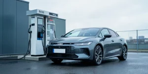 Иллюстрация к статье «Nissan анонсировал электромобиль с зарядкой за 20 минут»