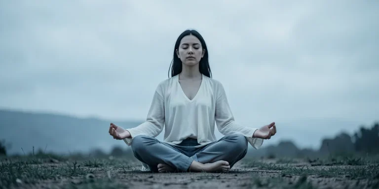 Hero illustration for the article “New Research Shows How Meditation Boosts Workplace Productivity”
