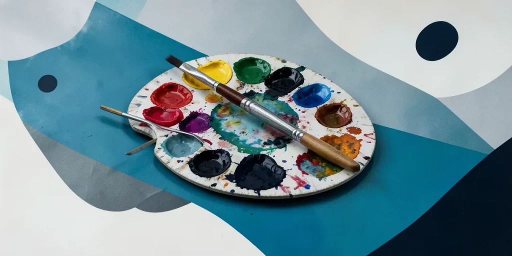 Hero illustration for the article “New Study Shows How Art Aids in Trauma Recovery”