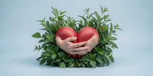 Hero illustration for the article “Strong Friendship Enhances Health Self-Esteem”