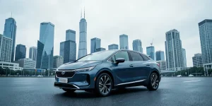Hero illustration for the article “Launch of a New Electric Vehicle by a Russian Manufacturer Attracts Car Enthusiasts' Att…”