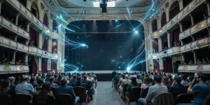 Иллюстрация к статье «Как театры внедряют VR для полного погружения зрителей»
