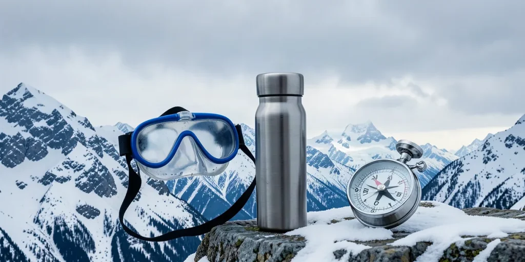 Illustration for the article “Adapting to High Altitude: Mountain Health and Safety”