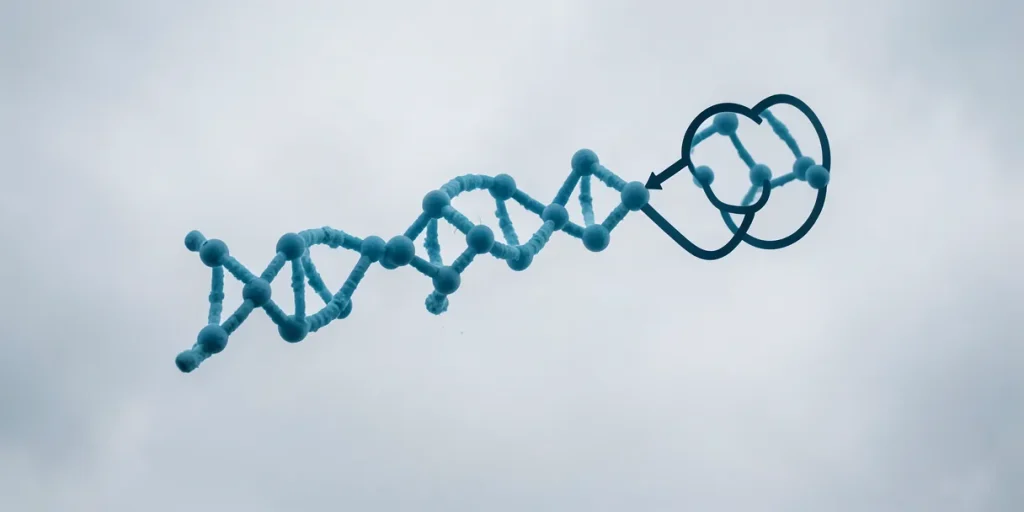 Illustration for the article “How CRISPR Technologies Work and Their Role in Medicine”