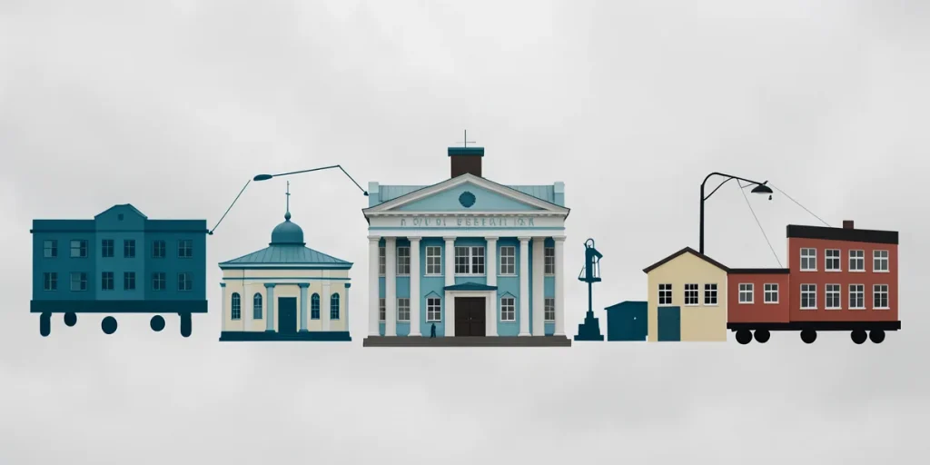 Иллюстрация к статье «Как социальные институты формируют современное общество»