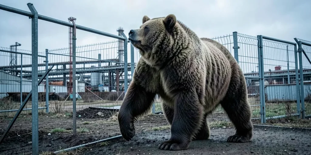 Illustration for the article “Bear Kills Security Guard in Kamchatka; Hunt Announced”
