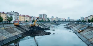 Иллюстрация к статье «Владивосток завершил расчистку русла реки Седанки для защиты»