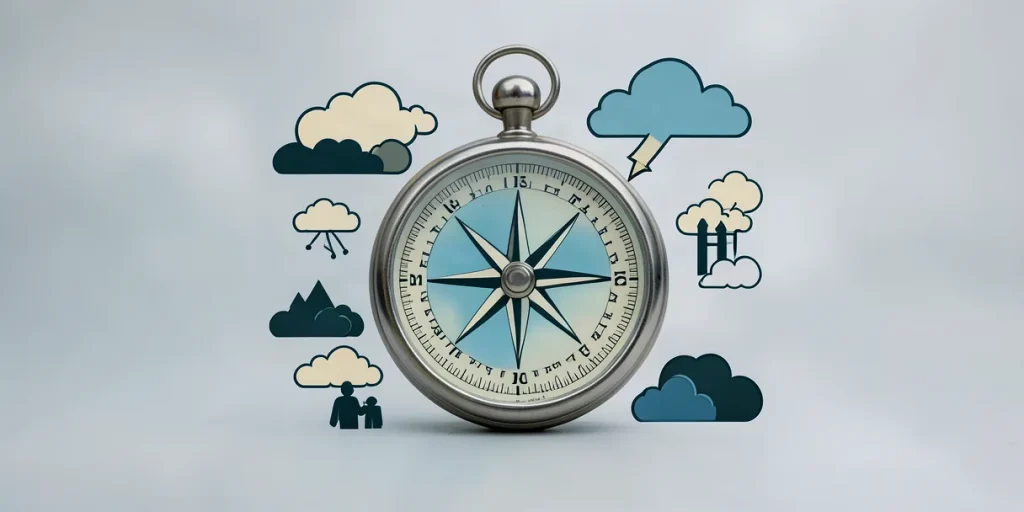 Illustration for the article “Impact of Seasonal Climate on Travel Choices and Preparation”