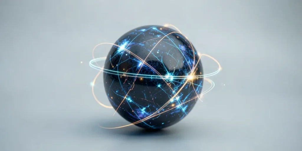 Illustration for the article “Quantum Computing and Its Impact on Future Technologies”
