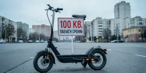 Иллюстрация к статье «Штрафы до 100 тыс. рублей за езду вдвоём на электросамокате»