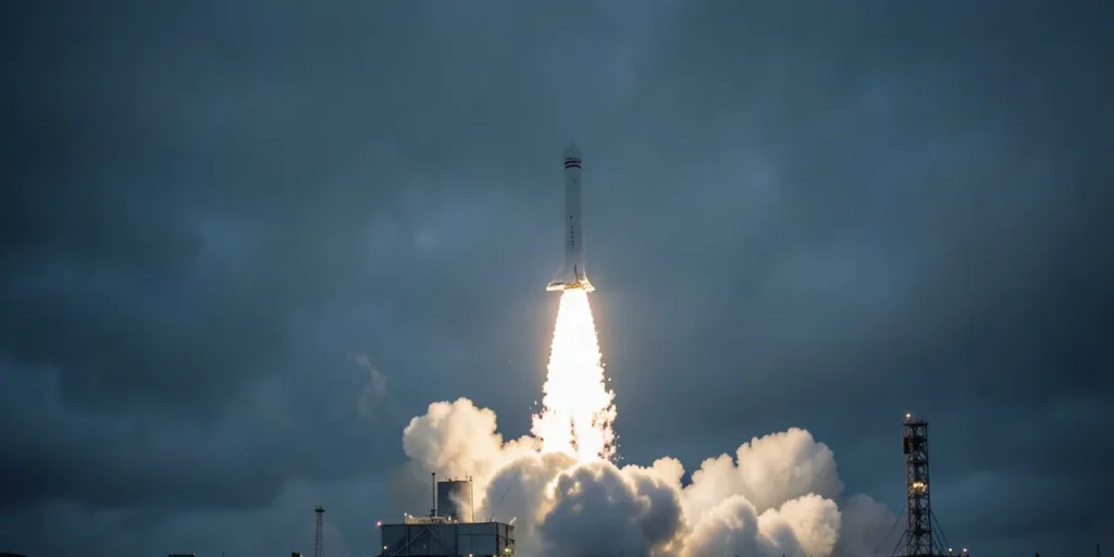 Иллюстрация к статье «Isar Aerospace успешно вывела ракету Spectrum на орбиту»