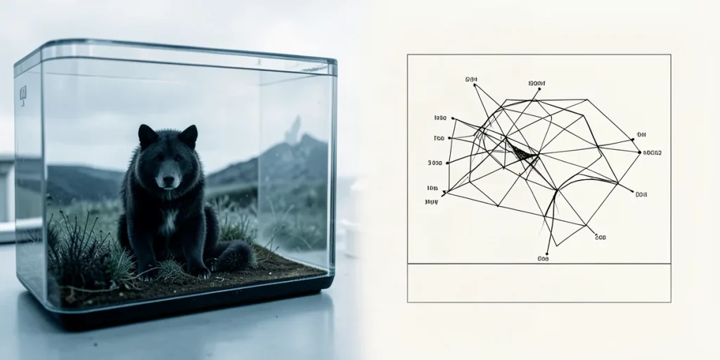 Illustration for the article “The Science of Animal Behavior: Methods of Ethology”